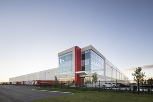 Longo's expanded distribution centre and new office block in Vaughan, ON 