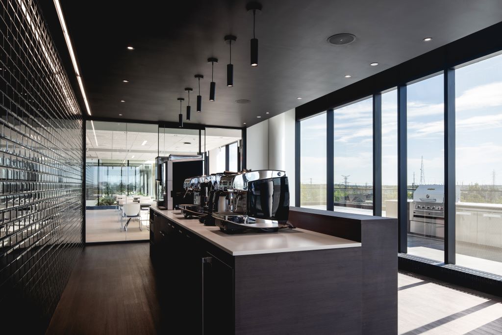 Coffee room at Giant Tiger Head Office in Ottawa