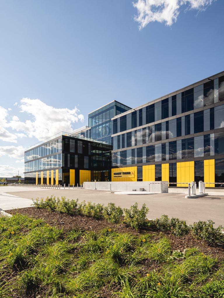 Back view of Giant Tiger Head Office in Ottawa